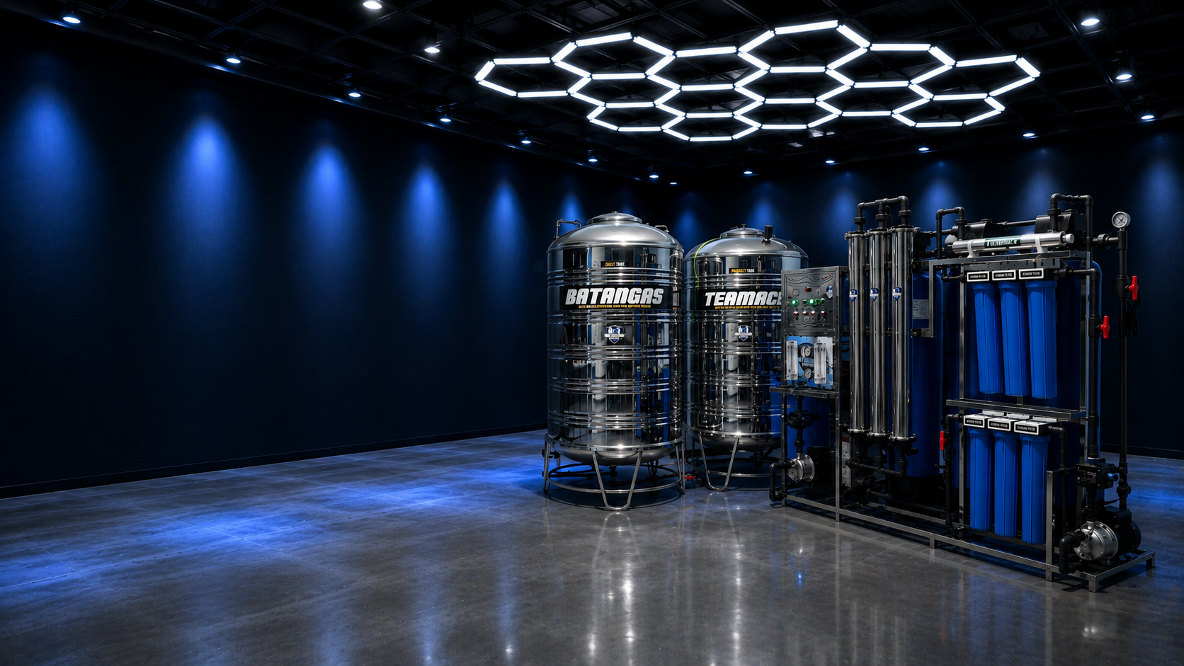 BlueAce Series water refilling station systems